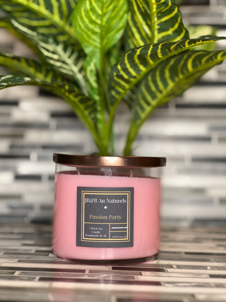 Passion Party 3 Wick Candle
